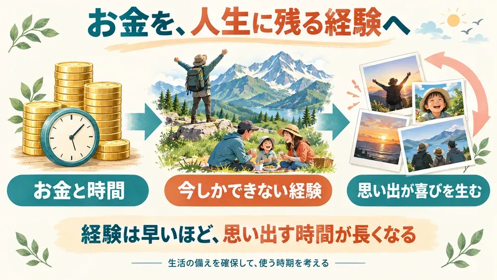 『DIE WITH ZERO』の図解