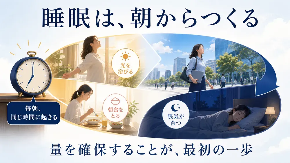 『ぐっすり！ １万人を治療した専門医が教える最強の睡眠メソッド』の図解