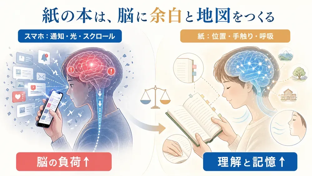 『読書する脳』の図解