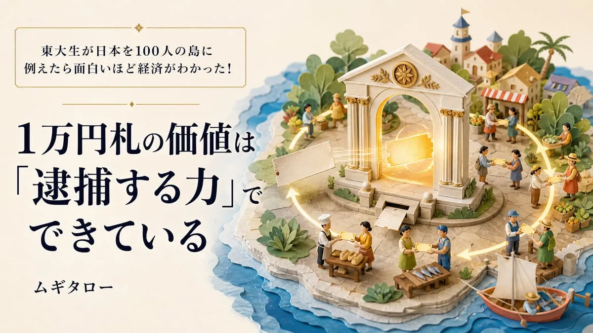 『東大生が日本を100人の島に例えたら面白いほど経済がわかった！』