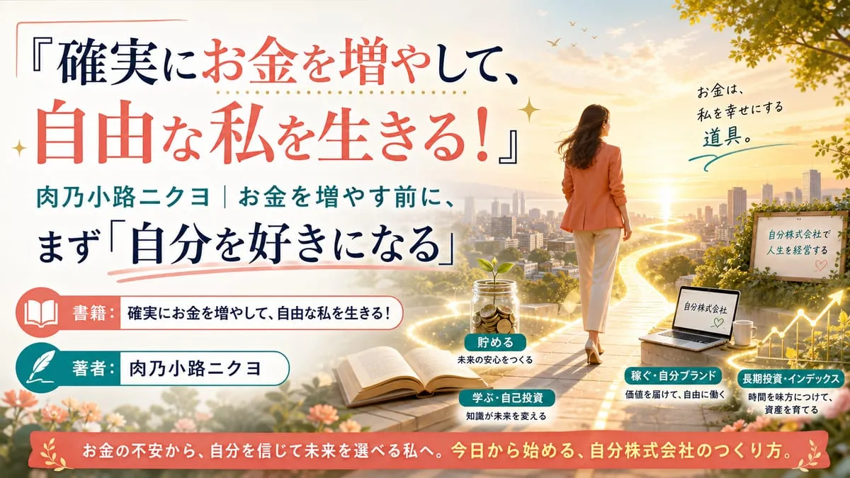 『確実にお金を増やして、自由な私を生きる！』