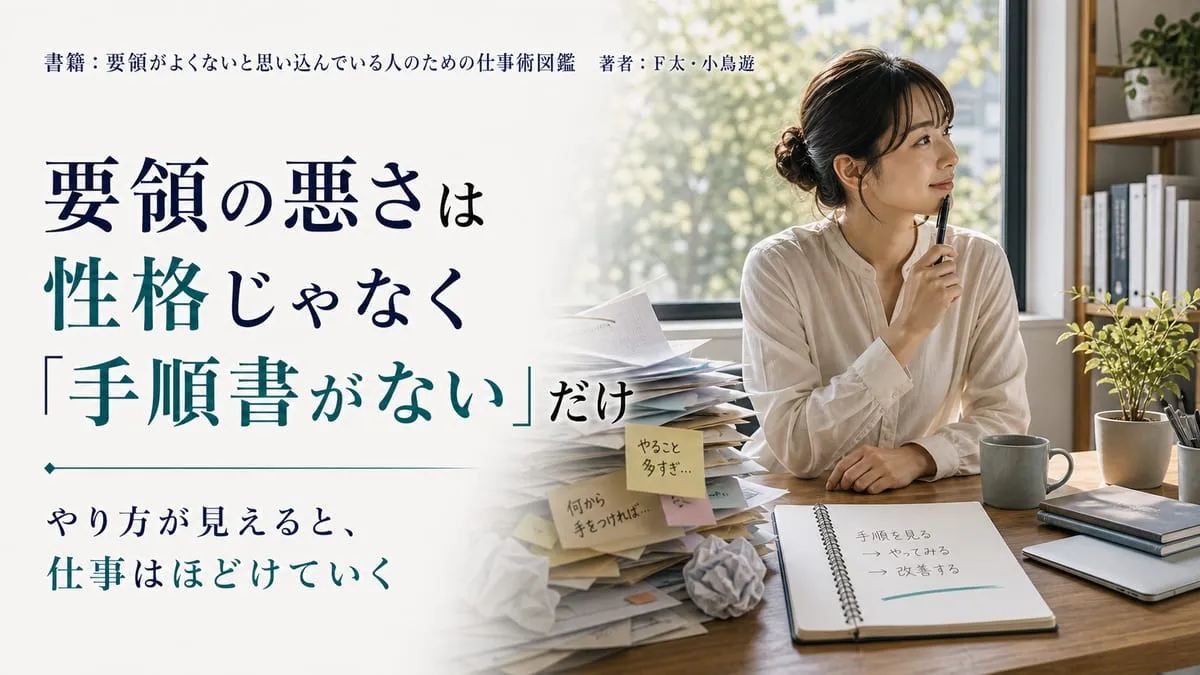 『要領がよくないと思い込んでいる人のための仕事術図鑑』