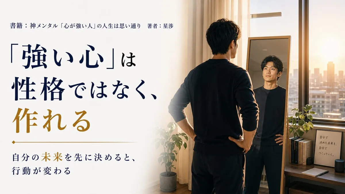 『神メンタル 「心が強い人」の人生は思い通り』