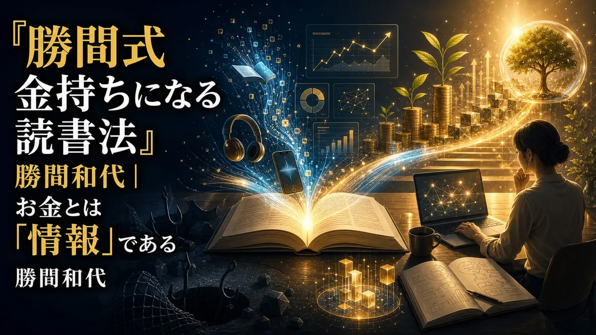 『勝間式 金持ちになる読書法』