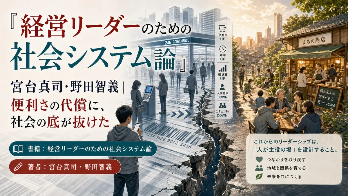 『経営リーダーのための社会システム論』