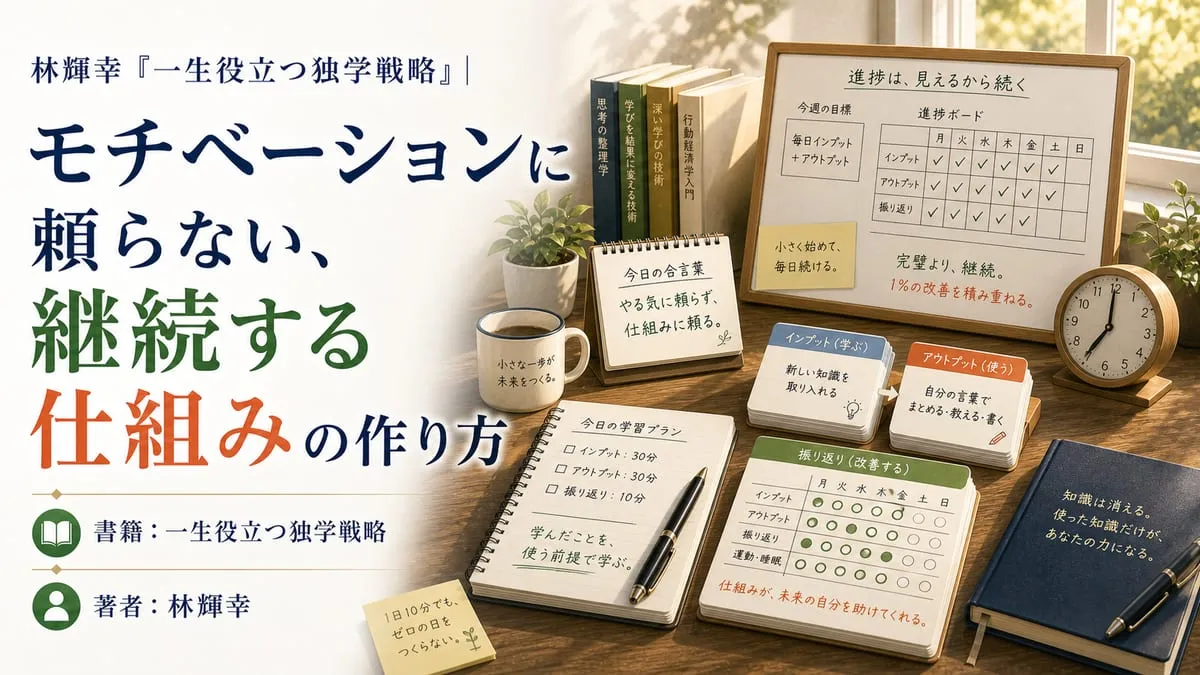 『一生役立つ独学戦略』