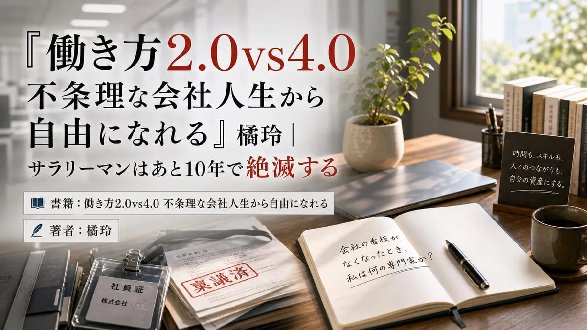 『働き方2.0vs4.0 不条理な会社人生から自由になれる』