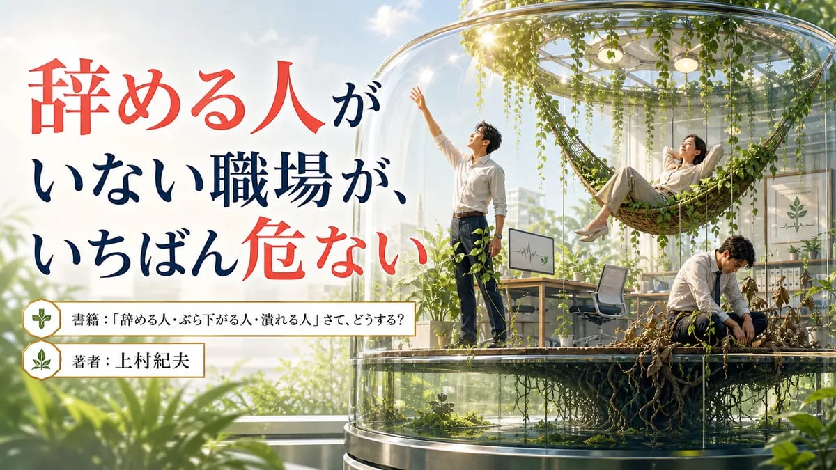 『「辞める人・ぶら下がる人・潰れる人」さて、どうする？』