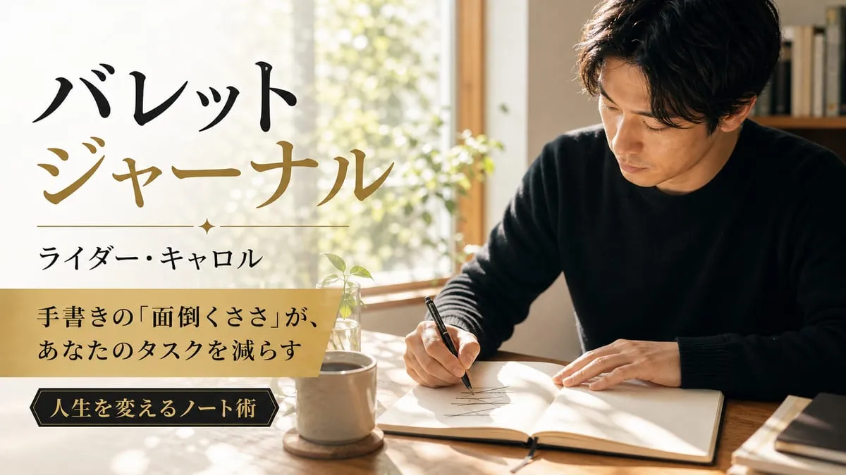『バレットジャーナル 人生を変えるノート術』