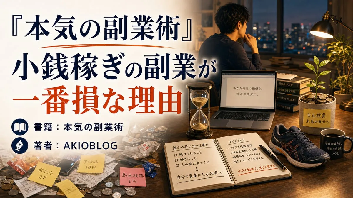 『8割の人が副業月収3万円未満なのに好きなことだけして月収100万円稼いだサラリーマンが教える本気の副業術』