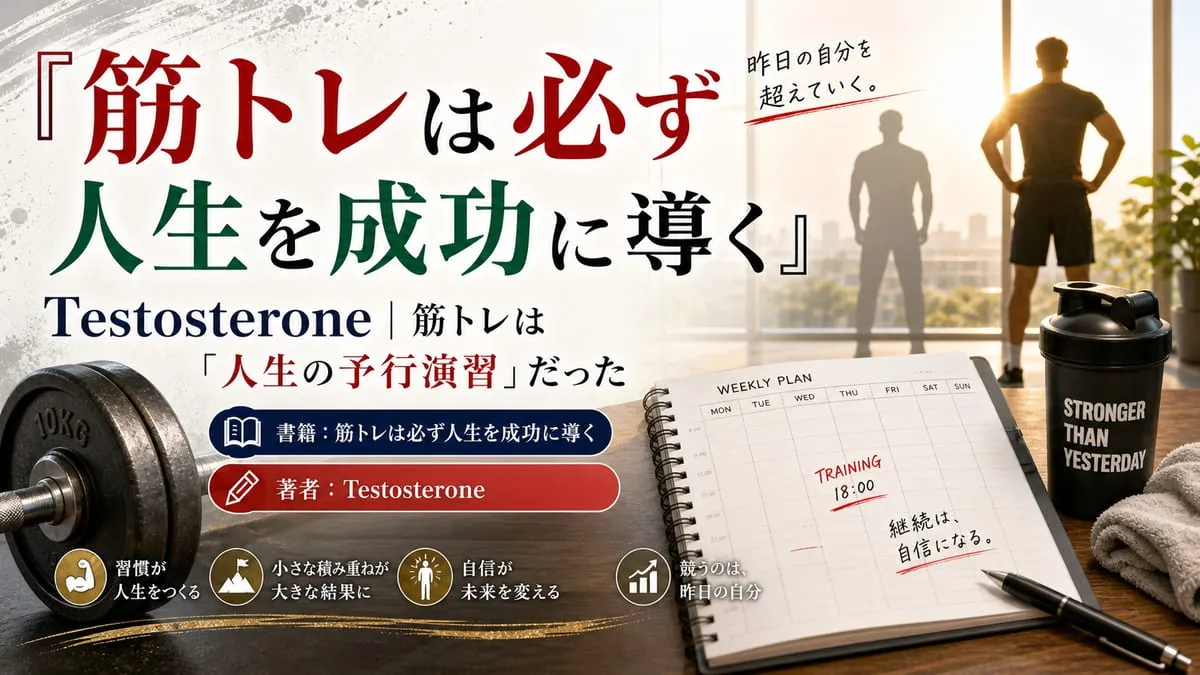 『筋トレは必ず人生を成功に導く』