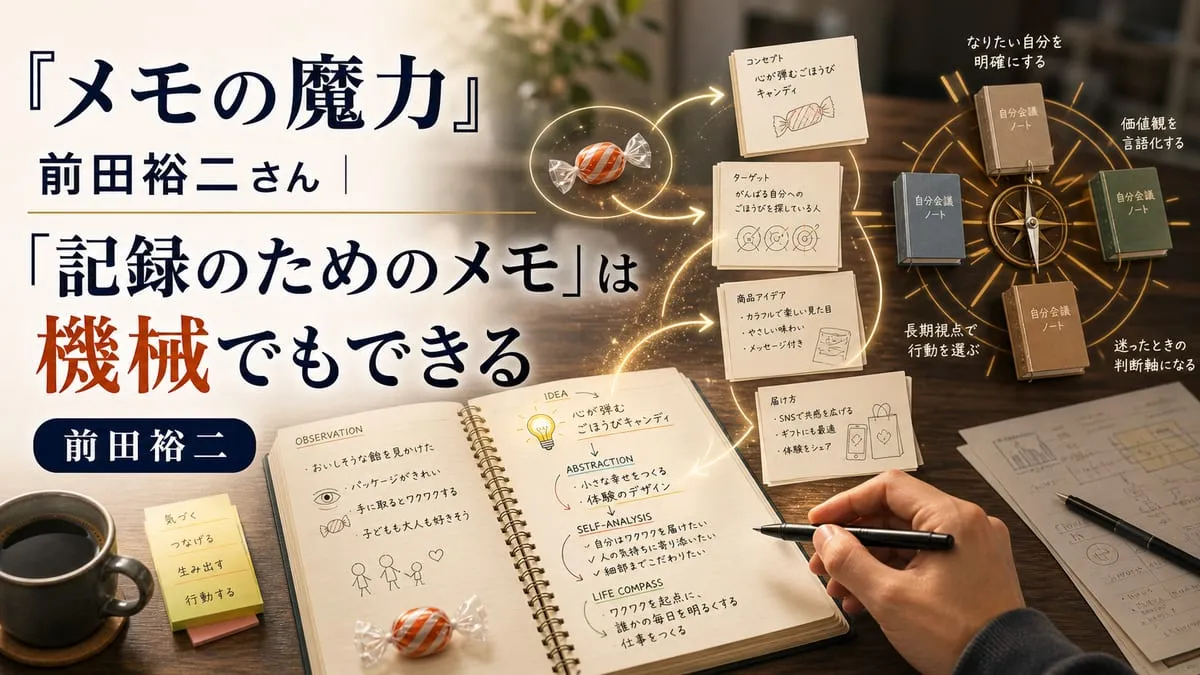 『メモの魔力』