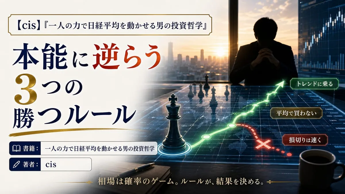 『一人の力で日経平均を動かせる男の投資哲学』