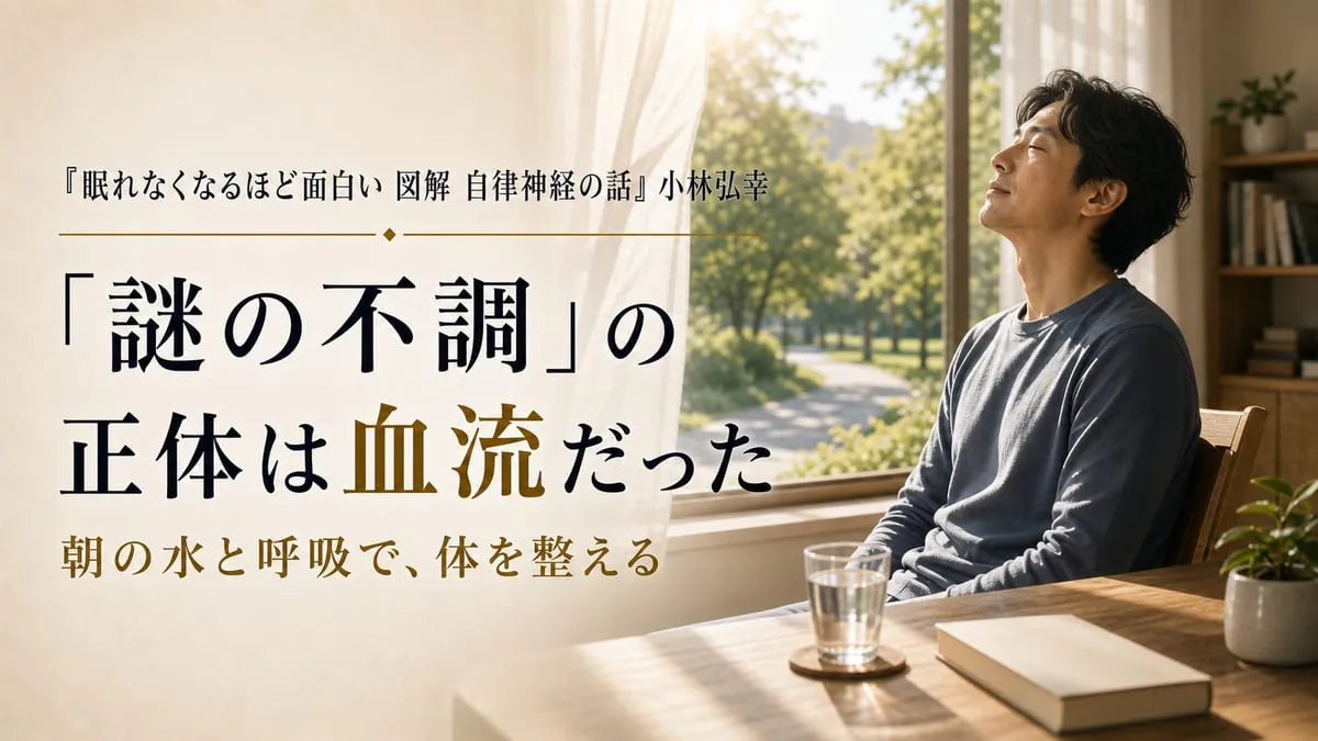 『眠れなくなるほど面白い 図解 自律神経の話』