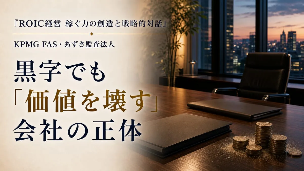 『ROIC経営 稼ぐ力の創造と戦略的対話』
