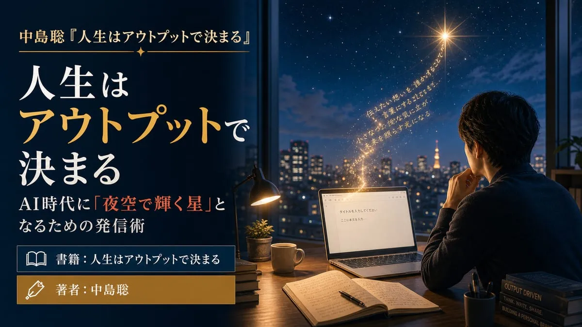 『人生はアウトプットで決まる』