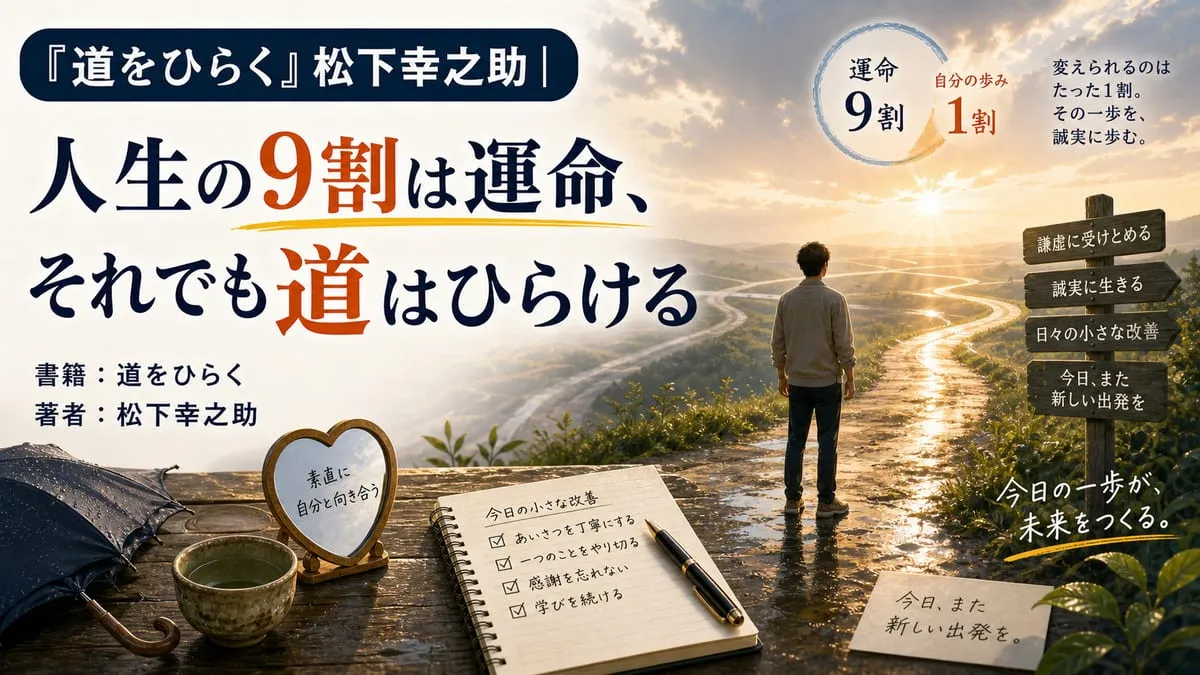 『道をひらく』
