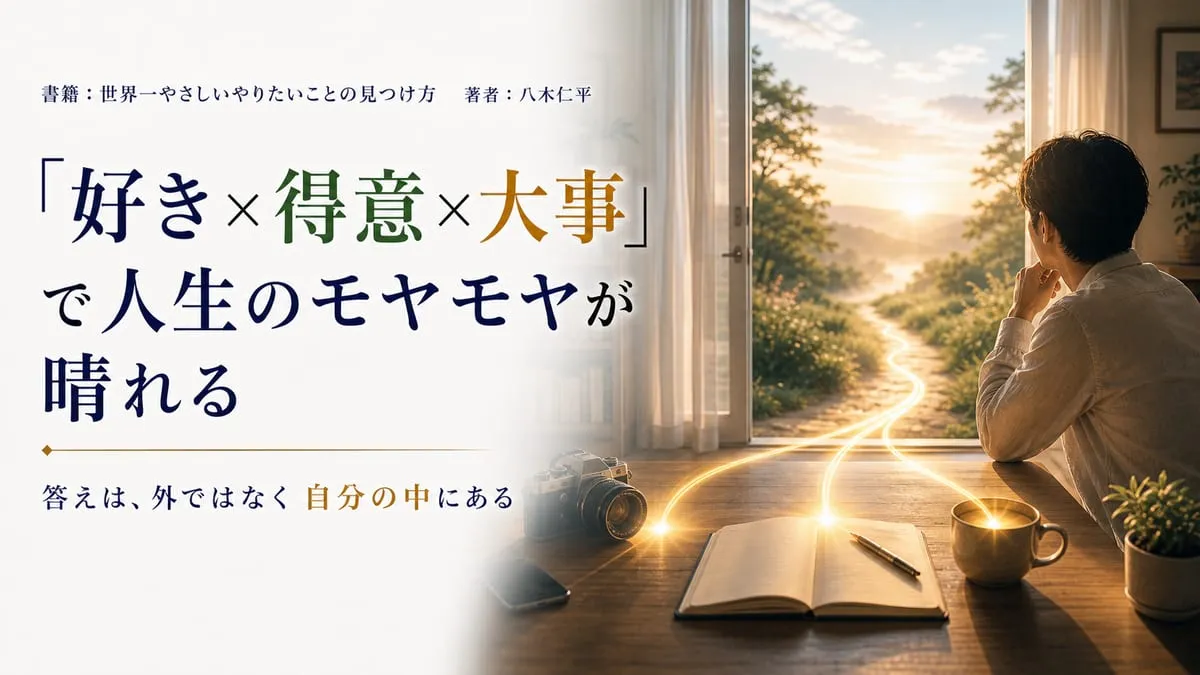 『世界一やさしいやりたいことの見つけ方』
