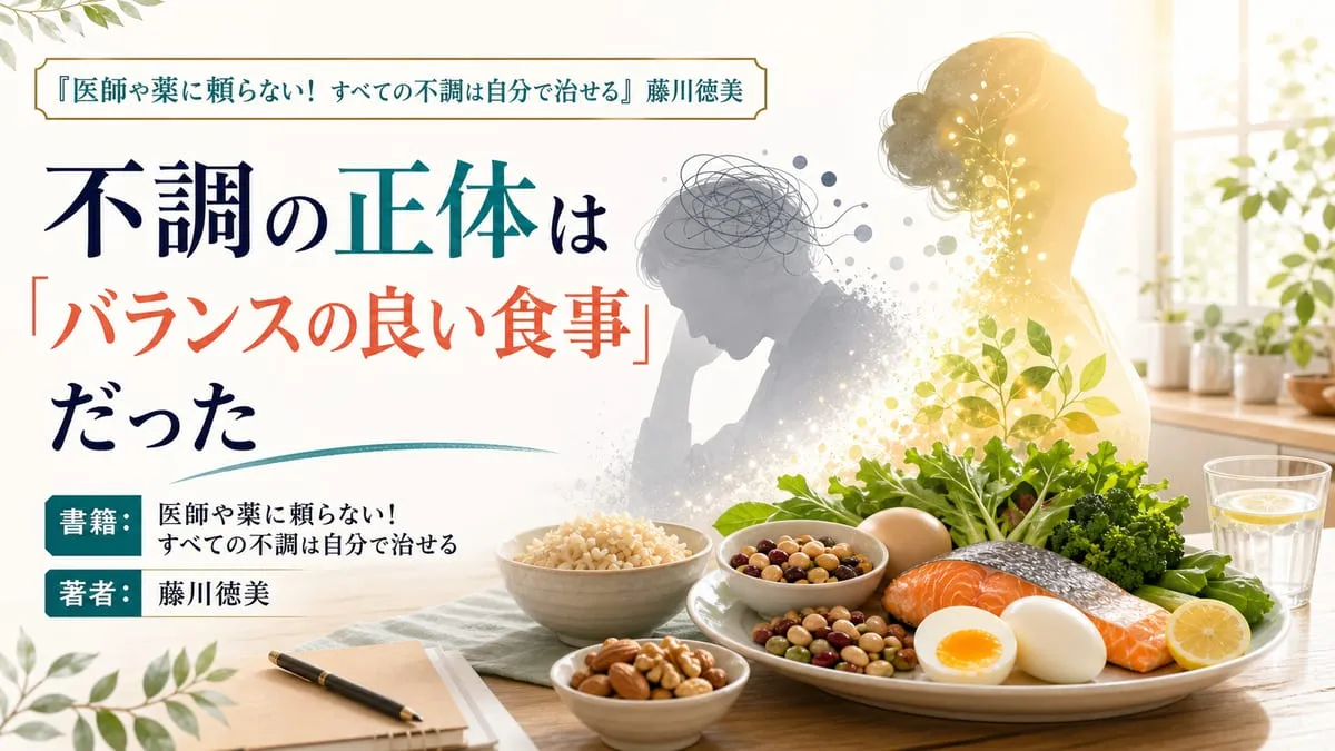 『医師や薬に頼らない！ すべての不調は自分で治せる』