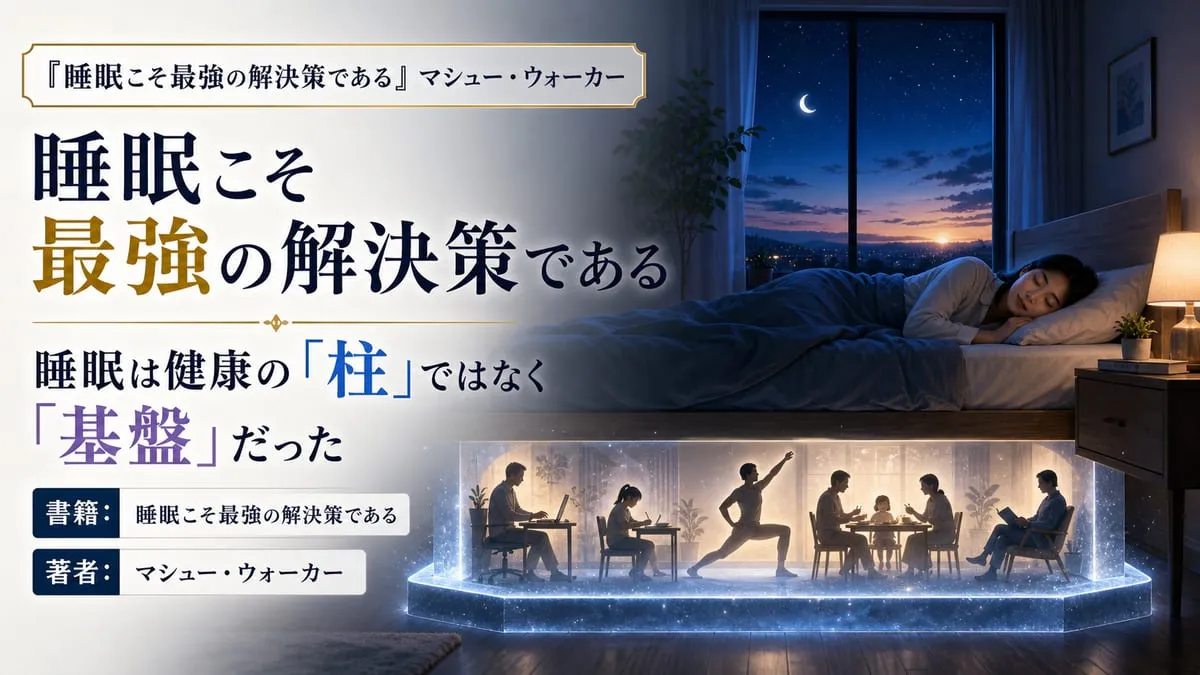 『睡眠こそ最強の解決策である』