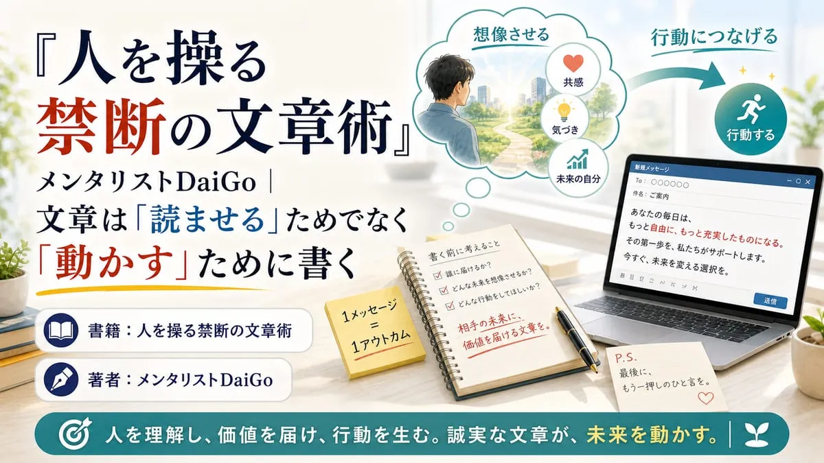 『人を操る禁断の文章術』