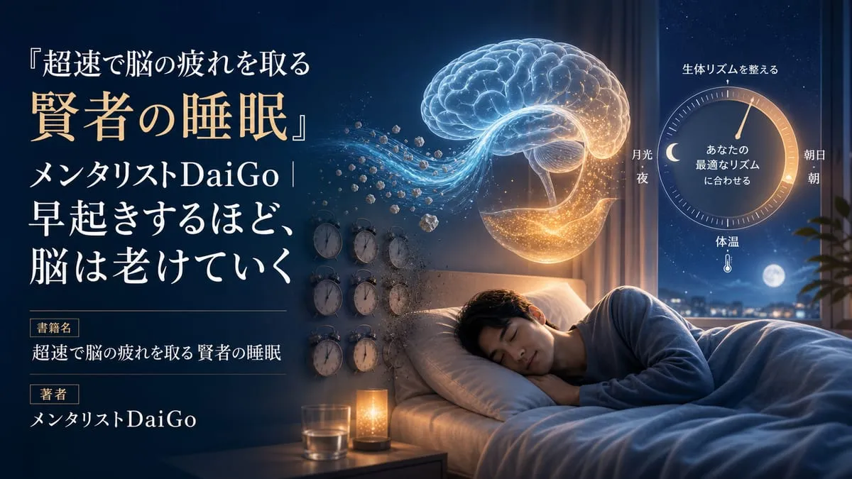 『超速で脳の疲れを取る 賢者の睡眠』