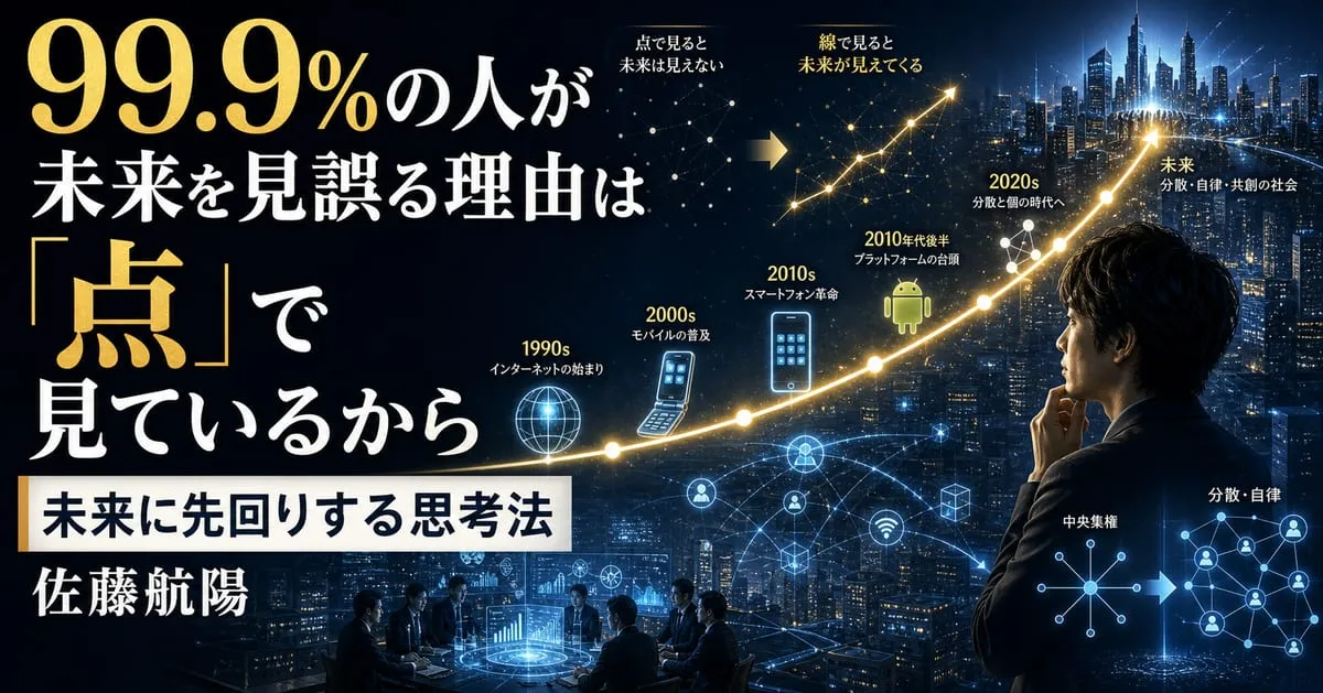 『未来に先回りする思考法』