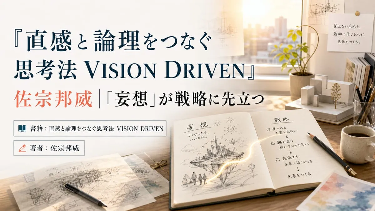 『直感と論理をつなぐ思考法 VISION DRIVEN』