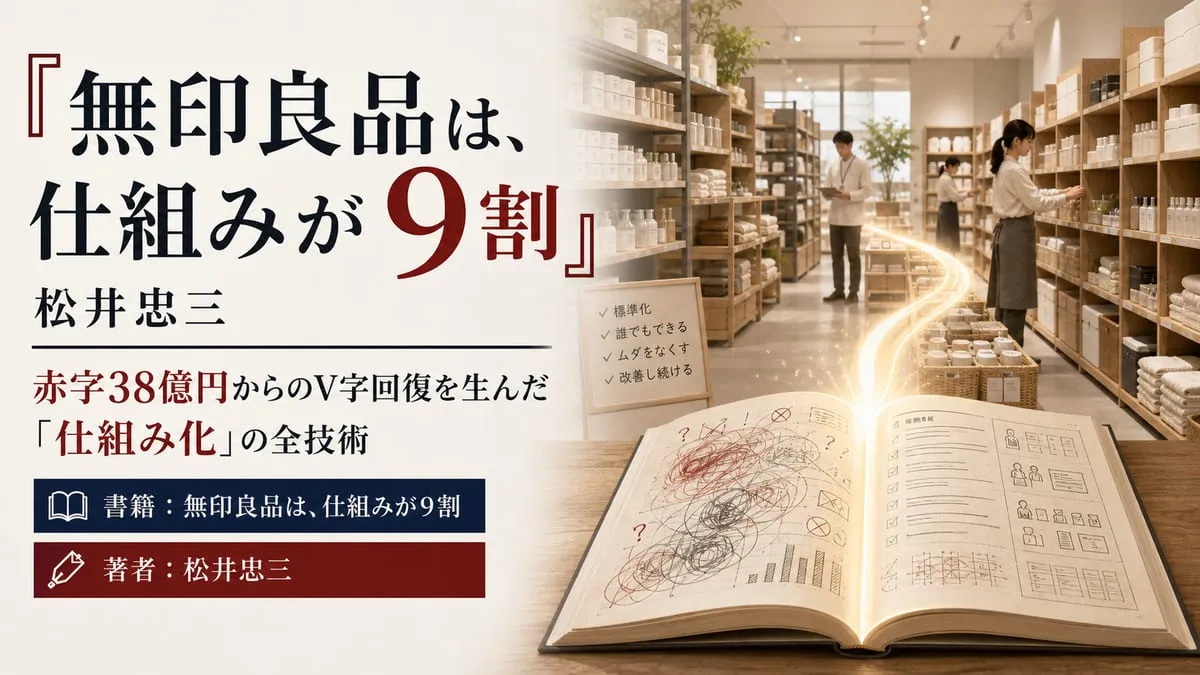 『無印良品は、仕組みが９割』