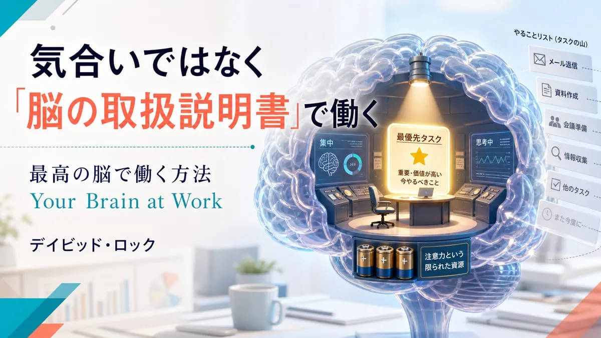 『最高の脳で働く方法 Your Brain at Work』