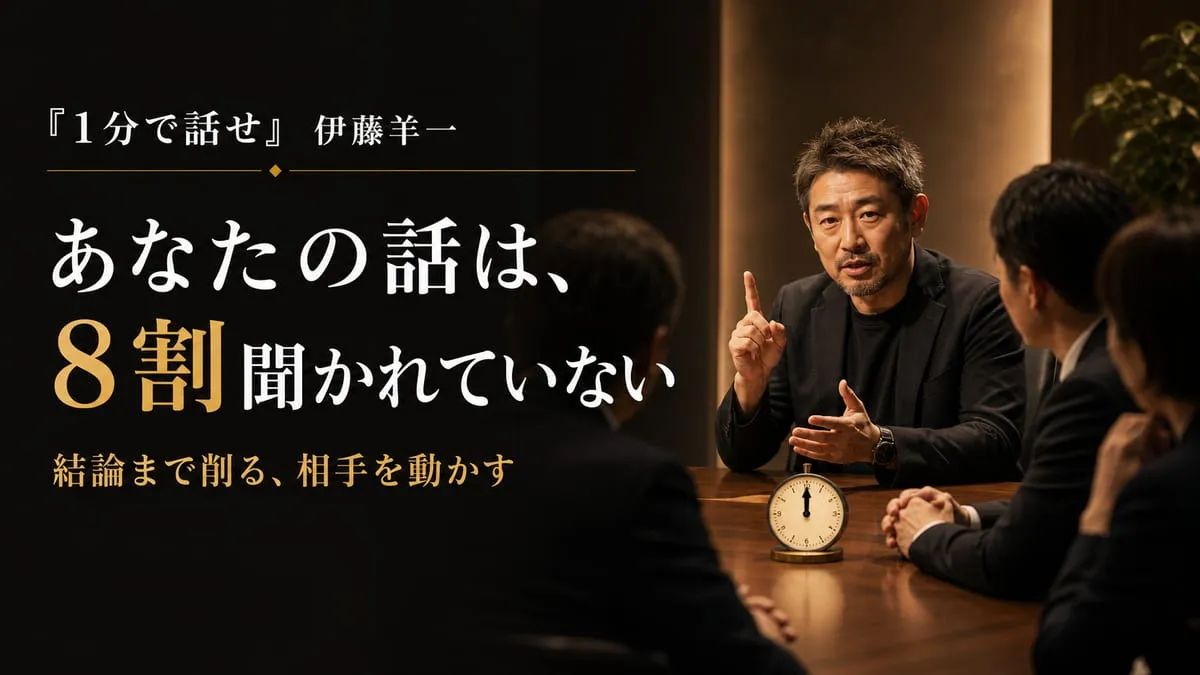 『1分で話せ』