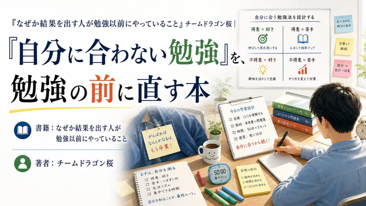 『なぜか結果を出す人が勉強以前にやっていること』