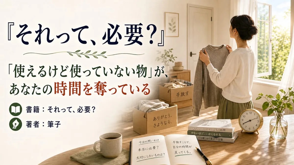 『それって、必要？ いらないものにしばられずに、１週間で人生を変える30の方法』