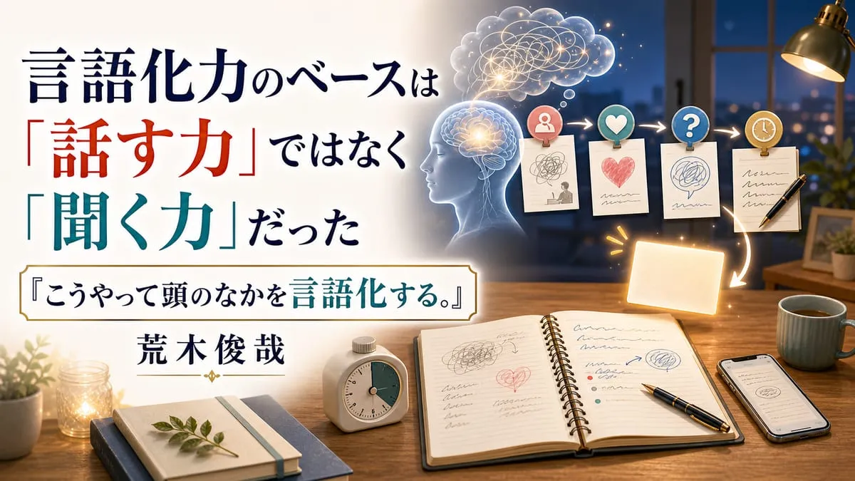 『こうやって頭のなかを言語化する。』