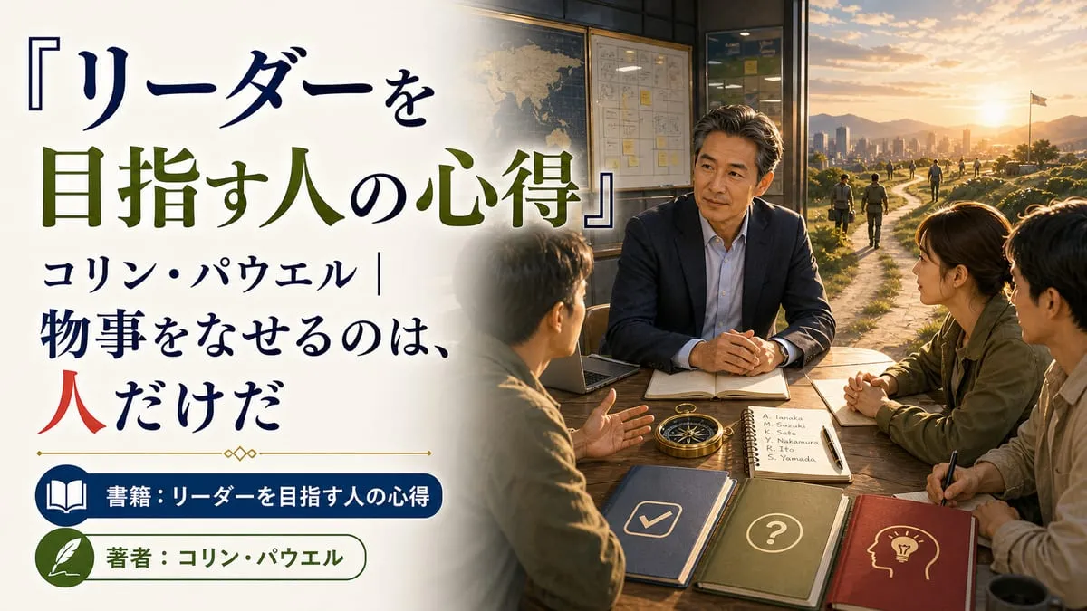 『リーダーを目指す人の心得』