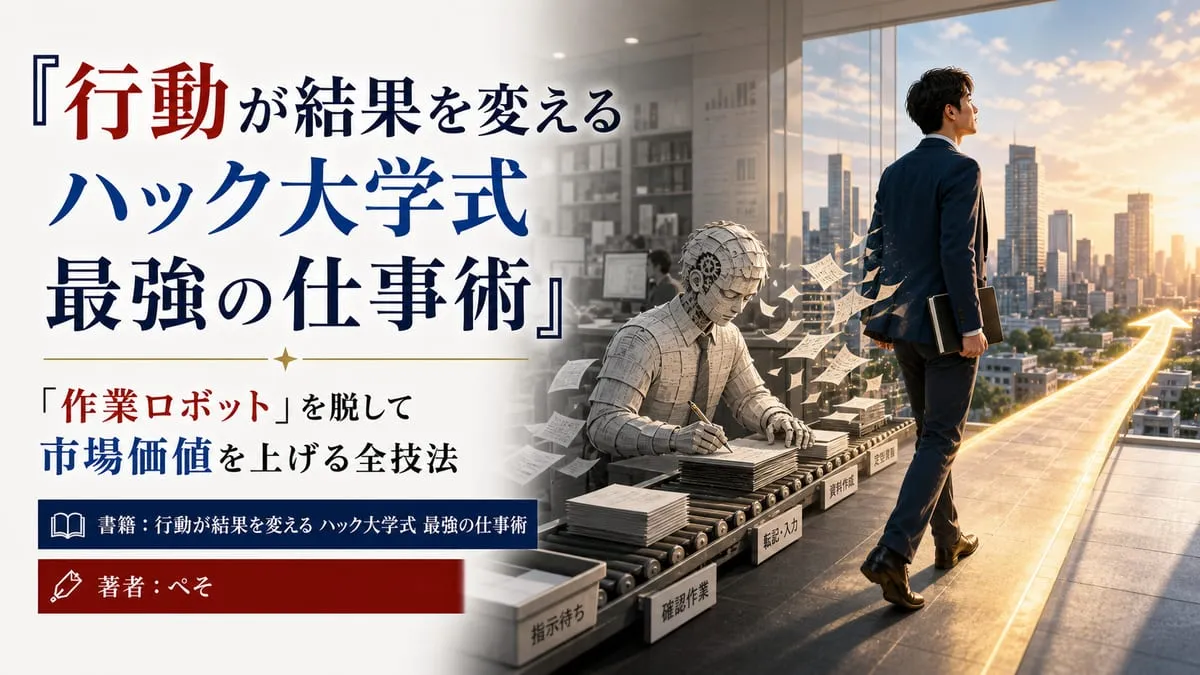 『行動が結果を変える ハック大学式 最強の仕事術』