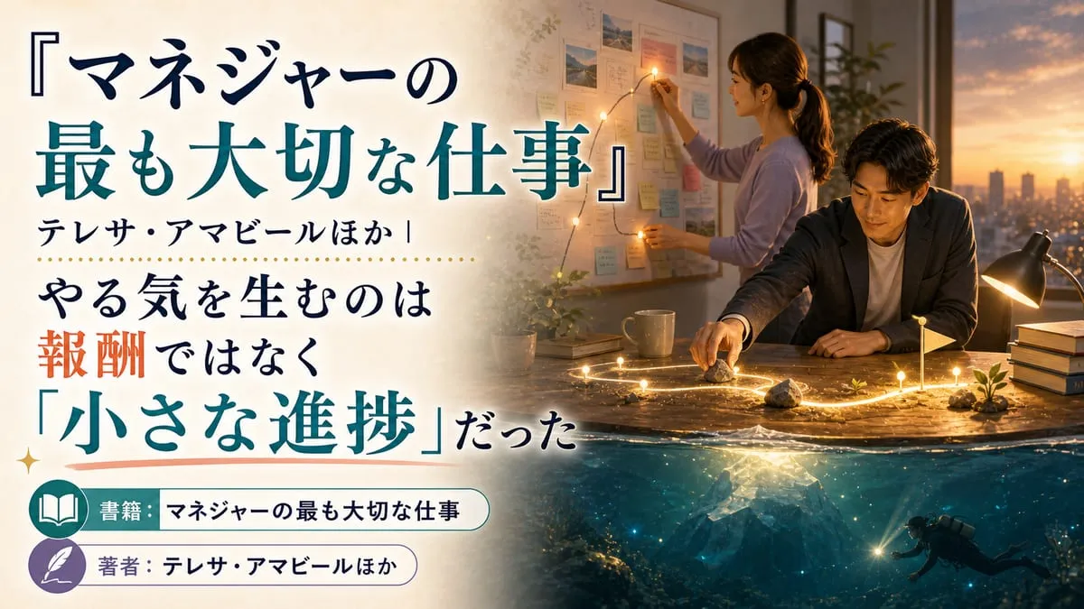 『マネジャーの最も大切な仕事』
