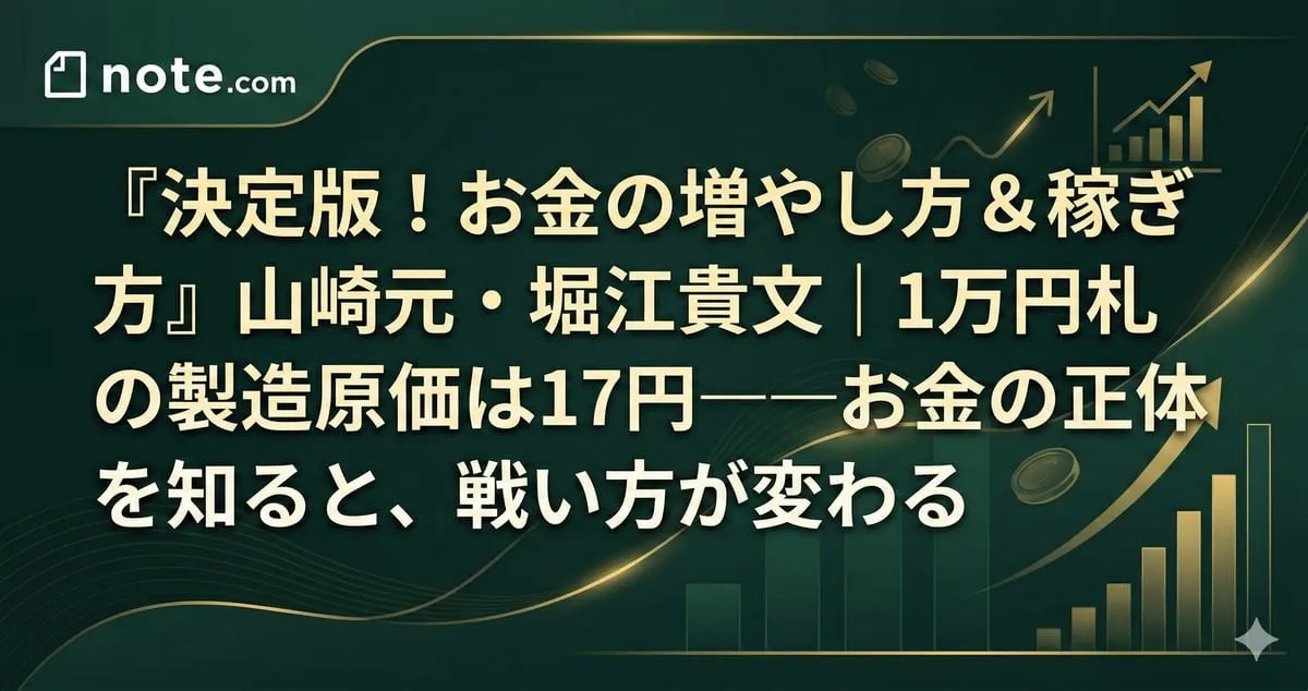 『決定版！お金の増やし方＆稼ぎ方』
