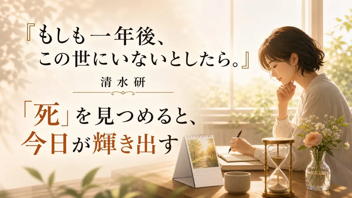 『もしも一年後、この世にいないとしたら。』