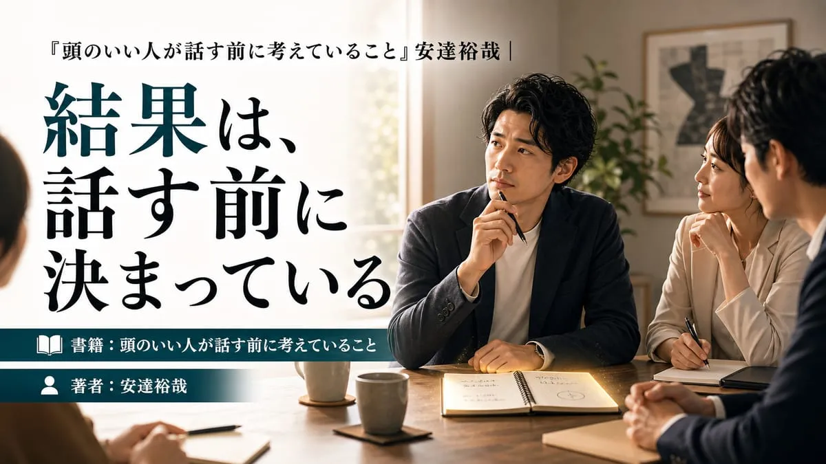 『頭のいい人が話す前に考えていること』