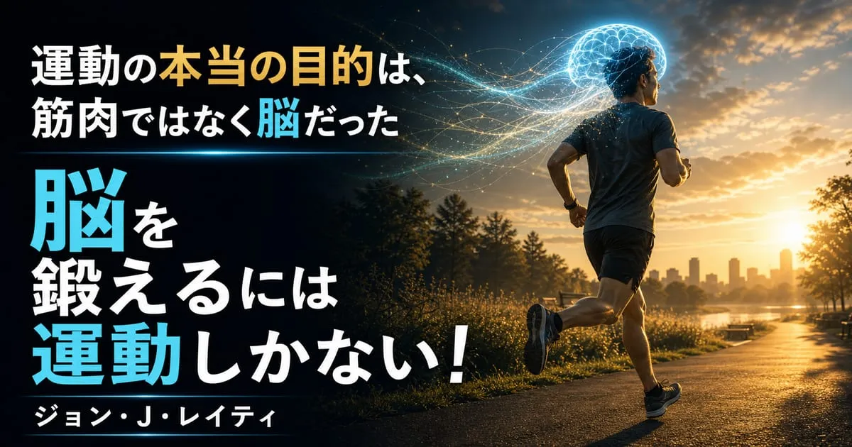 『脳を鍛えるには運動しかない！』