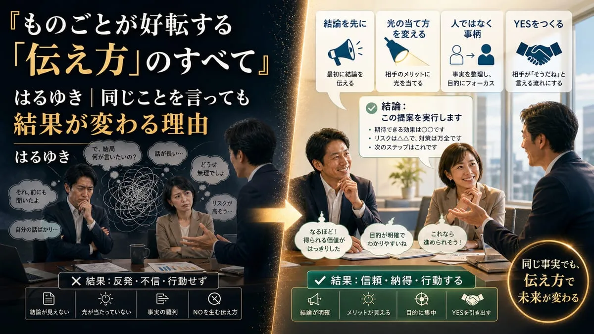 『ものごとが好転する「伝え方」のすべて』