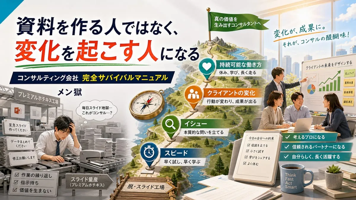 『コンサルティング会社 完全サバイバルマニュアル』
