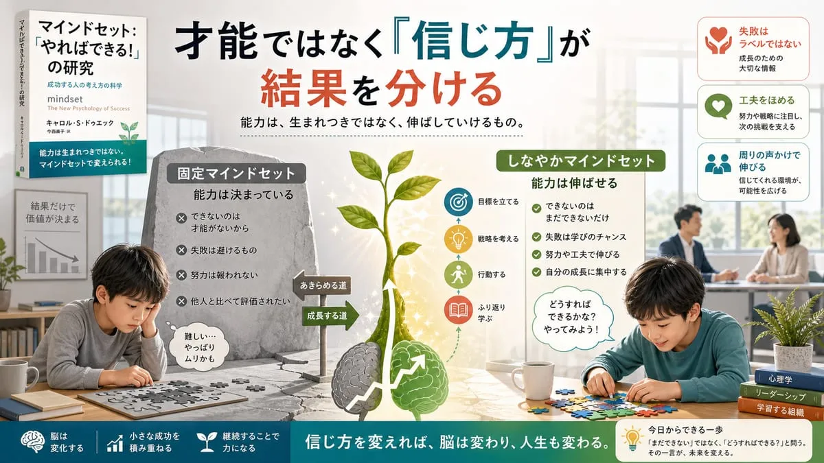 『マインドセット：「やればできる！」の研究』