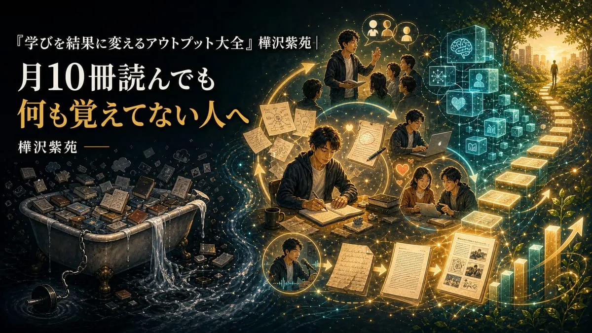 『学びを結果に変えるアウトプット大全』
