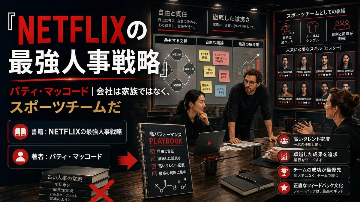 『NETFLIXの最強人事戦略』