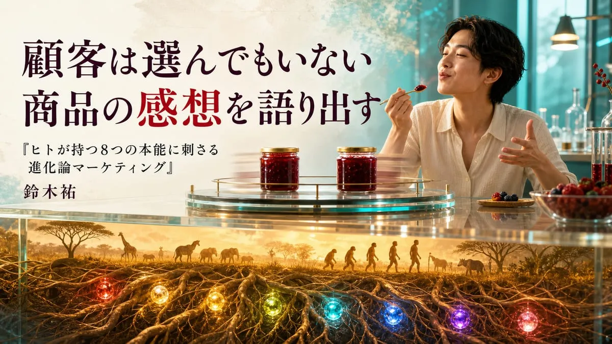 『ヒトが持つ８つの本能に刺さる 進化論マーケティング』