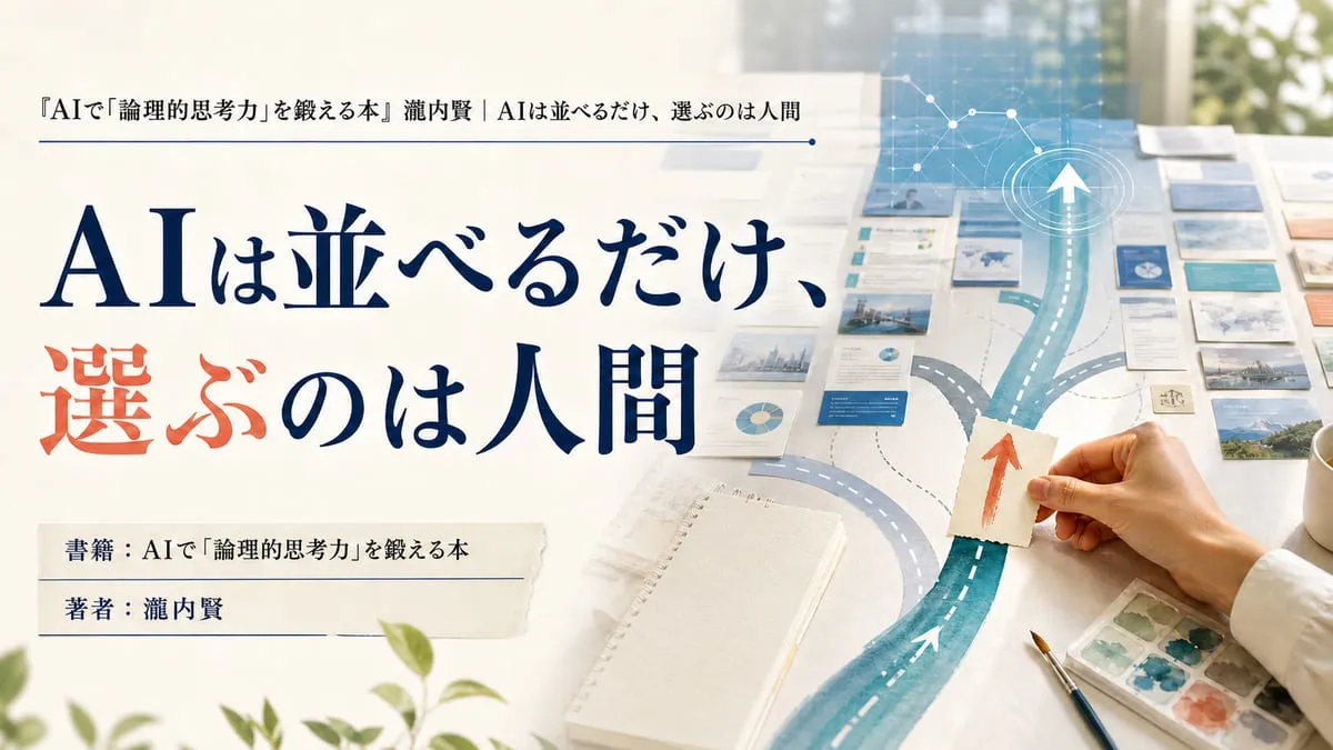 『AIで「論理的思考力」を鍛える本』