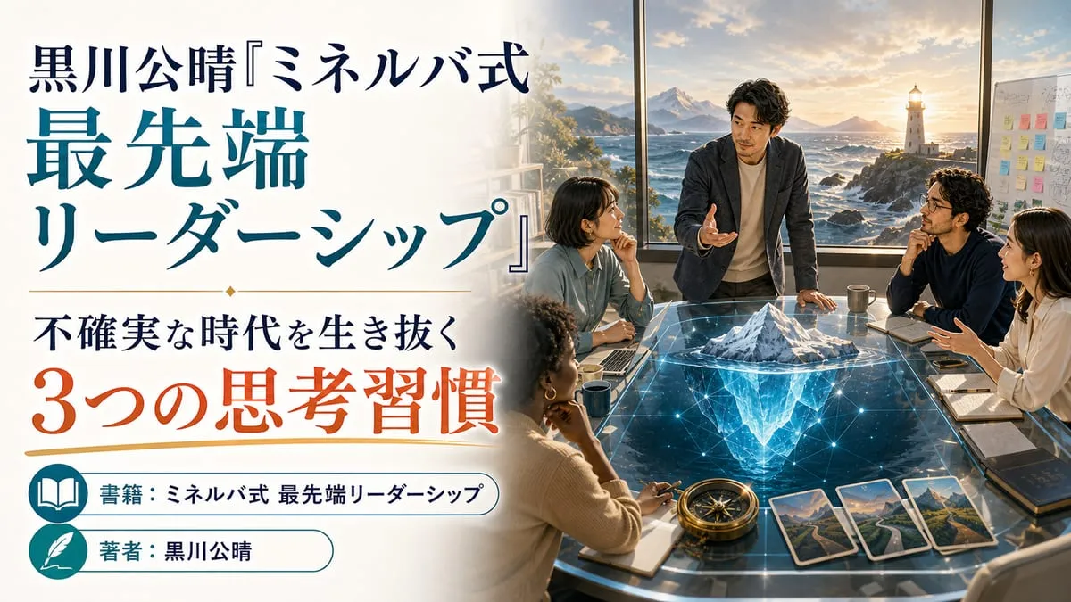 『ミネルバ式 最先端リーダーシップ』