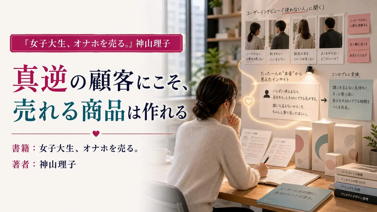 『女子大生、オナホを売る。』